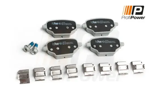 Bremsbelagsatz, Scheibenbremse Hinterachse ProfiPower 1B2166 Bild Bremsbelagsatz, Scheibenbremse Hinterachse ProfiPower 1B2166