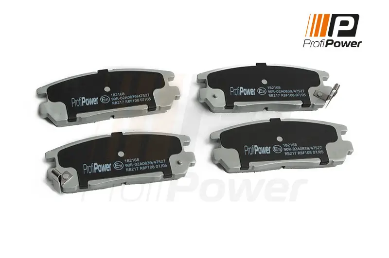 Bremsbelagsatz, Scheibenbremse ProfiPower 1B2168