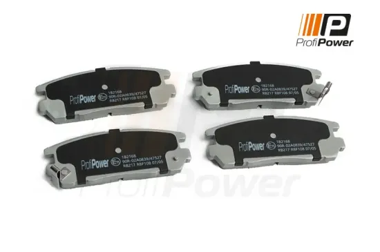 Bremsbelagsatz, Scheibenbremse ProfiPower 1B2168 Bild Bremsbelagsatz, Scheibenbremse ProfiPower 1B2168