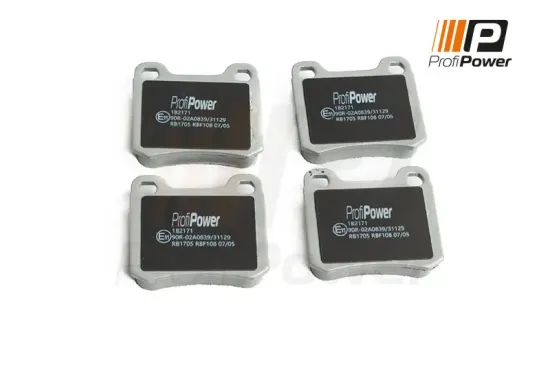 Bremsbelagsatz, Scheibenbremse Hinterachse ProfiPower 1B2171 Bild Bremsbelagsatz, Scheibenbremse Hinterachse ProfiPower 1B2171