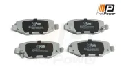 Bremsbelagsatz, Scheibenbremse Hinterachse ProfiPower 1B2180