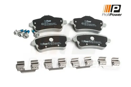 Bremsbelagsatz, Scheibenbremse Hinterachse ProfiPower 1B2193 Bild Bremsbelagsatz, Scheibenbremse Hinterachse ProfiPower 1B2193