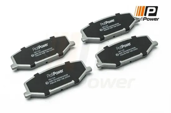 Bremsbelagsatz, Scheibenbremse Vorderachse ProfiPower 1B1124 Bild Bremsbelagsatz, Scheibenbremse Vorderachse ProfiPower 1B1124