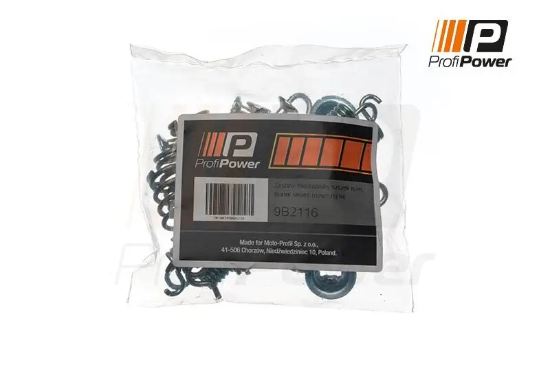 Zubehörsatz, Bremsbacken Hinterachse ProfiPower 9B2116