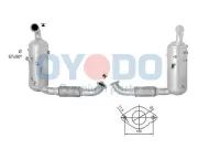 Ruß-/Partikelfilter, Abgasanlage Oyodo 20N0140-OYO