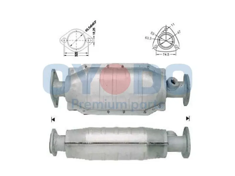 Katalysator Oyodo 10N0138-OYO