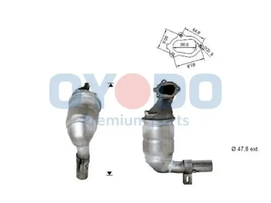 Katalysator Oyodo 20N0116-OYO Bild Katalysator Oyodo 20N0116-OYO