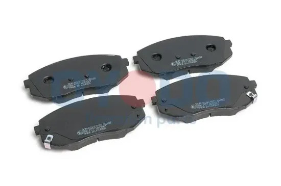 Bremsbelagsatz, Scheibenbremse Vorderachse Oyodo 10H0530-OYO Bild Bremsbelagsatz, Scheibenbremse Vorderachse Oyodo 10H0530-OYO