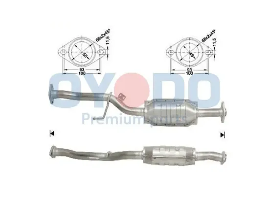 Katalysator Oyodo 10N0079-OYO Bild Katalysator Oyodo 10N0079-OYO