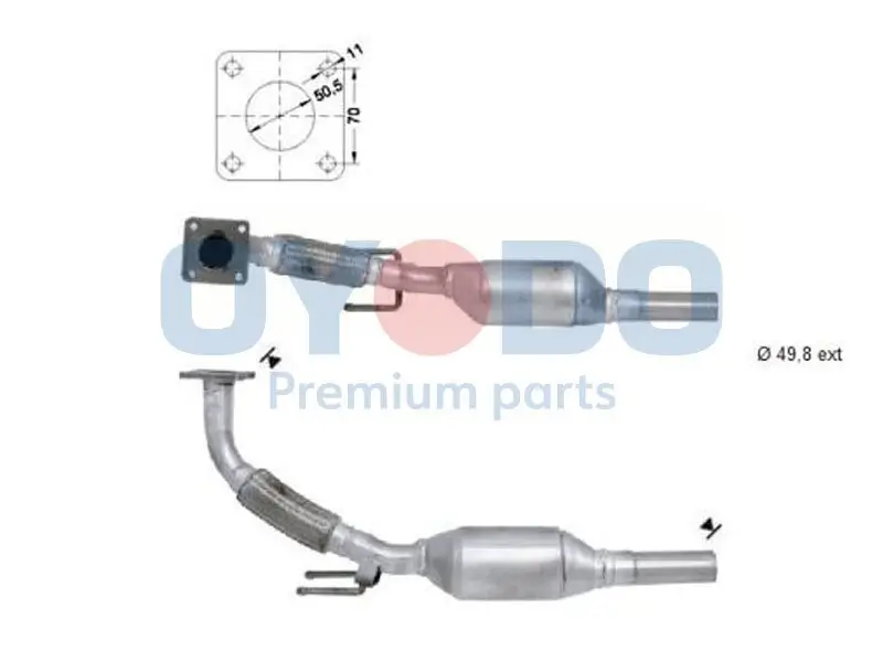 Katalysator Oyodo 20N0056-OYO