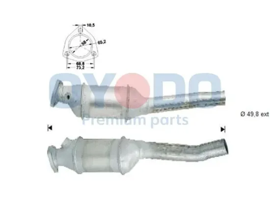 Katalysator Oyodo 10N0040-OYO Bild Katalysator Oyodo 10N0040-OYO