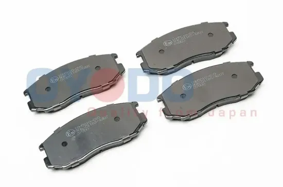 Bremsbelagsatz, Scheibenbremse Vorderachse Oyodo 10H5010-OYO Bild Bremsbelagsatz, Scheibenbremse Vorderachse Oyodo 10H5010-OYO