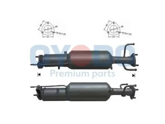 Ruß-/Partikelfilter, Abgasanlage Oyodo 20N0066-OYO Bild Ruß-/Partikelfilter, Abgasanlage Oyodo 20N0066-OYO