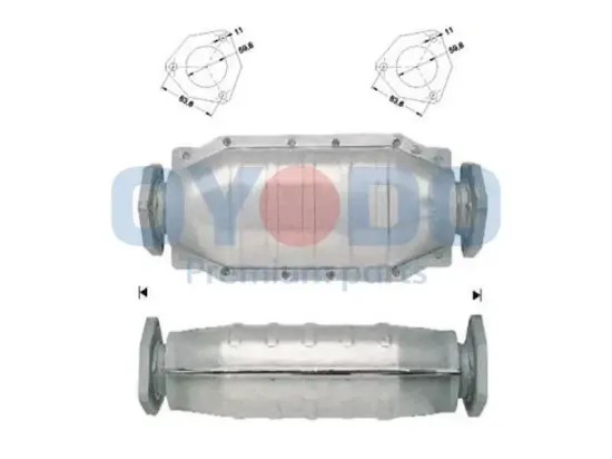 Katalysator Oyodo 10N0095-OYO Bild Katalysator Oyodo 10N0095-OYO