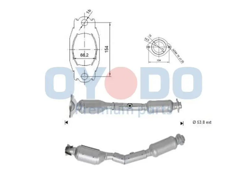 Katalysator Oyodo 10N0126-OYO