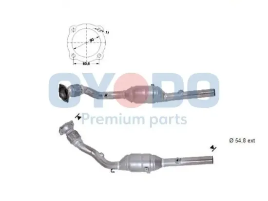 Katalysator Oyodo 10N0141-OYO Bild Katalysator Oyodo 10N0141-OYO