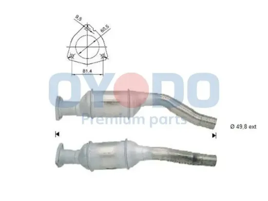 Katalysator Oyodo 10N0073-OYO Bild Katalysator Oyodo 10N0073-OYO