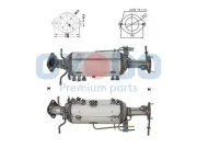 Ruß-/Partikelfilter, Abgasanlage Oyodo 20N0009-OYO