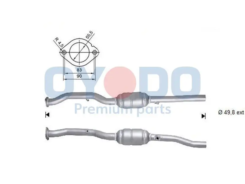 Katalysator Oyodo 10N0118-OYO