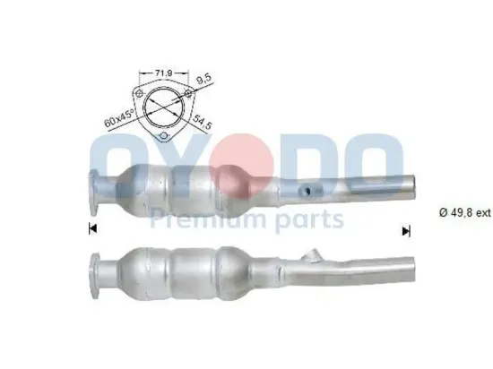 Katalysator Oyodo 10N0037-OYO Bild Katalysator Oyodo 10N0037-OYO