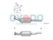 Ruß-/Partikelfilter, Abgasanlage Oyodo 20N0022-OYO