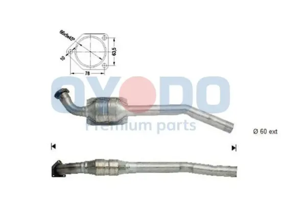Katalysator Oyodo 20N0026-OYO Bild Katalysator Oyodo 20N0026-OYO