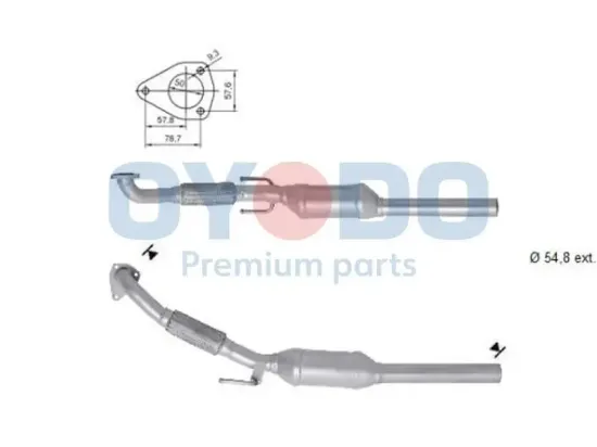 Katalysator Oyodo 20N0100-OYO Bild Katalysator Oyodo 20N0100-OYO