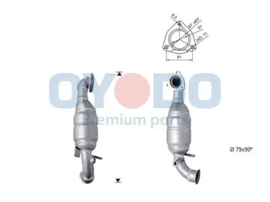 Katalysator Oyodo 10N0121-OYO Bild Katalysator Oyodo 10N0121-OYO