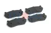 Bremsbelagsatz, Scheibenbremse Hinterachse Oyodo 20H0302-OYO