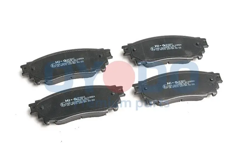 Bremsbelagsatz, Scheibenbremse Hinterachse Oyodo 20H2040-OYO