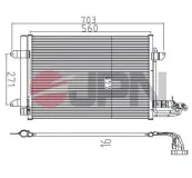 Kondensator, Klimaanlage JPN 60C9139-JPN