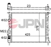 Kühler, Motorkühlung JPN 60C9043-JPN