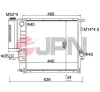 Kühler, Motorkühlung JPN 60C9006-JPN Bild Kühler, Motorkühlung JPN 60C9006-JPN