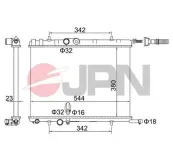 Kühler, Motorkühlung JPN 60C9041-JPN