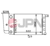 Kühler, Motorkühlung JPN 60C9015-JPN