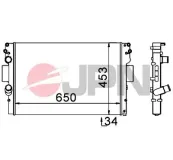 Kühler, Motorkühlung JPN 60C9023-JPN