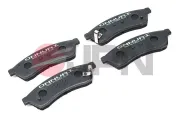 Bremsbelagsatz, Scheibenbremse Hinterachse JPN 20H0012-JPN