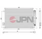 Kondensator, Klimaanlage JPN 60C9099-JPN