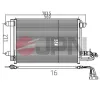 Kondensator, Klimaanlage JPN 60C9140-JPN Bild Kondensator, Klimaanlage JPN 60C9140-JPN