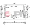 Kühler, Motorkühlung JPN 60C9005-JPN Bild Kühler, Motorkühlung JPN 60C9005-JPN