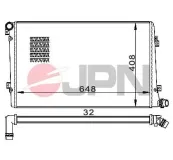 Kühler, Motorkühlung JPN 60C9063-JPN