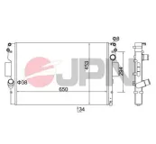 Kühler, Motorkühlung JPN 60C9022-JPN