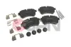 Bremsbelagsatz, Scheibenbremse Hinterachse JPN 20H9100-JPN