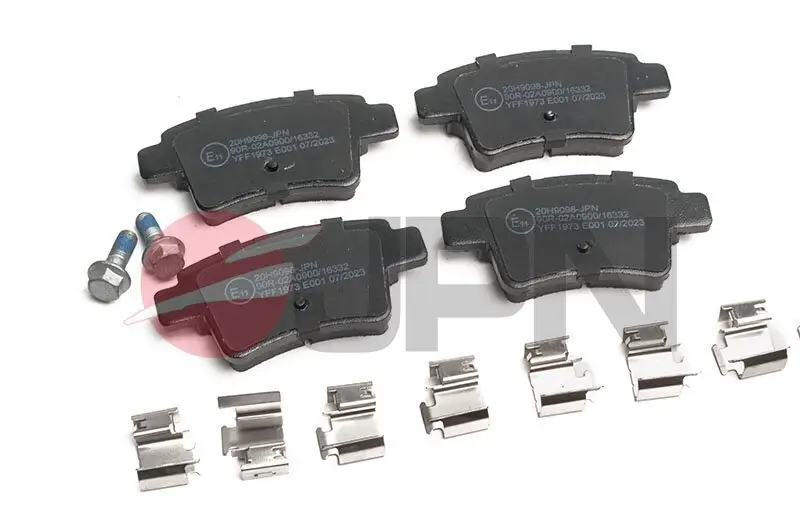 Bremsbelagsatz, Scheibenbremse Hinterachse JPN 20H9098-JPN