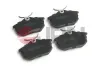 Bremsbelagsatz, Scheibenbremse Hinterachse JPN 20H5009-JPN