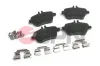 Bremsbelagsatz, Scheibenbremse Hinterachse JPN 20H9125-JPN