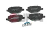 Bremsbelagsatz, Scheibenbremse Hinterachse JPN 20H9123-JPN
