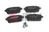 Bremsbelagsatz, Scheibenbremse Hinterachse JPN 20H9135-JPN