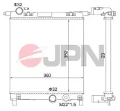 Kühler, Motorkühlung JPN 60C9067-JPN