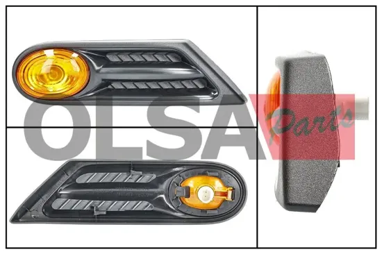 Blinkleuchte vorne rechts seitlicher Einbau OLSA Aftermarket 72145 Bild Blinkleuchte vorne rechts seitlicher Einbau OLSA Aftermarket 72145